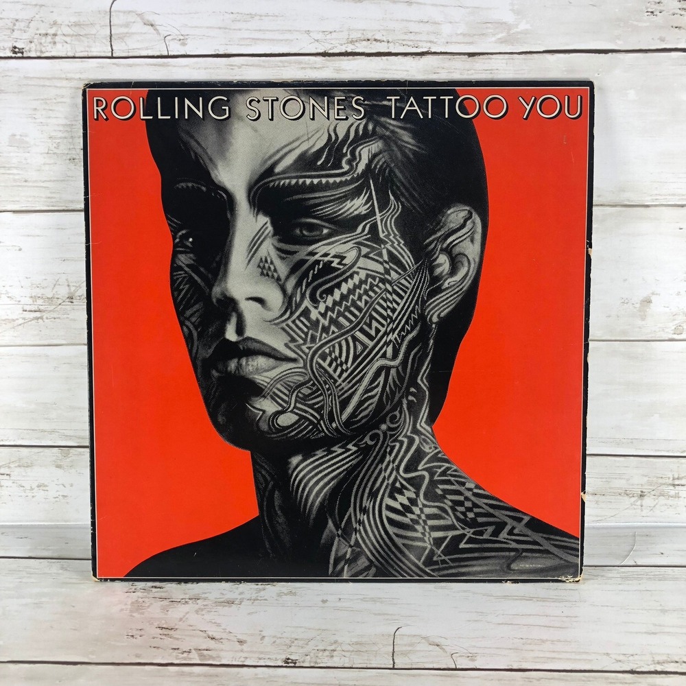 Rolling Stones Tattoo You Vinyl LP Record 1981 COC Start Me Up Classic Rock